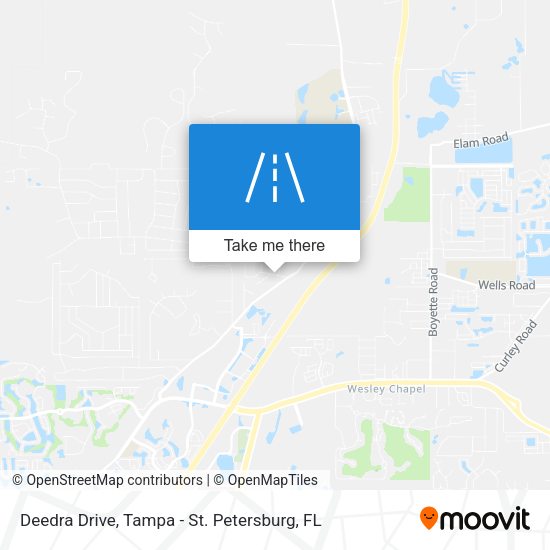 Deedra Drive map