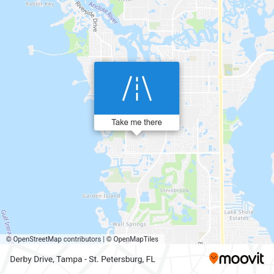 Derby Drive map