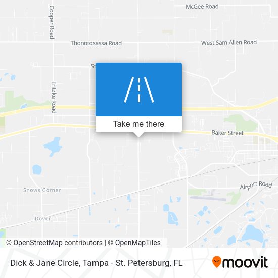 Mapa de Dick & Jane Circle