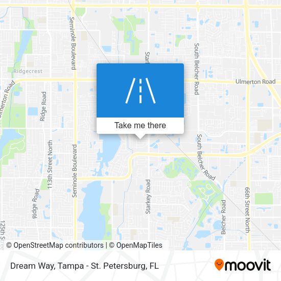 Dream Way map