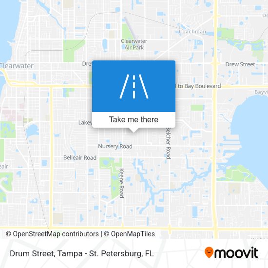 Drum Street map