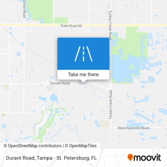 Mapa de Durant Road