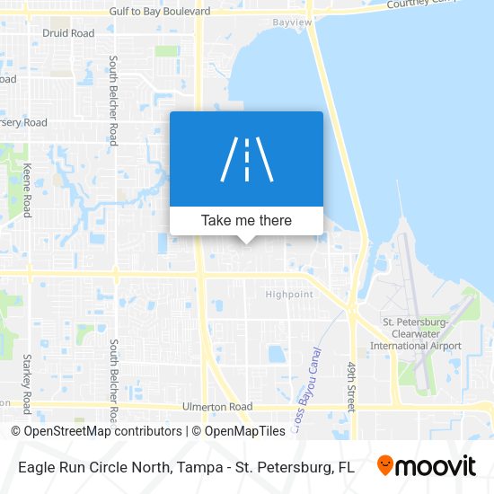 Mapa de Eagle Run Circle North
