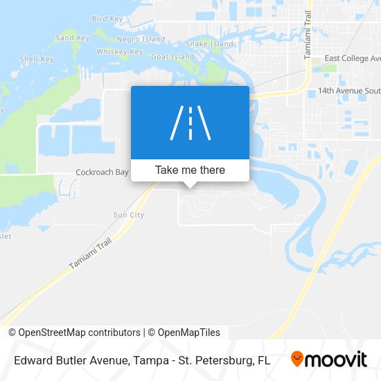 Mapa de Edward Butler Avenue