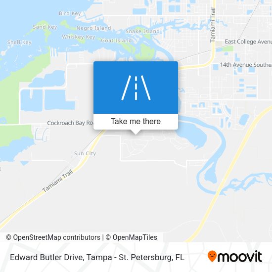 Mapa de Edward Butler Drive