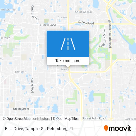 Ellis Drive map