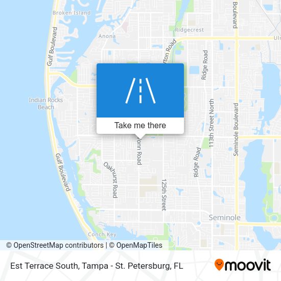 Est Terrace South map