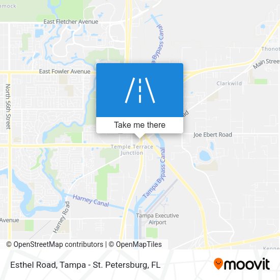 Mapa de Esthel Road