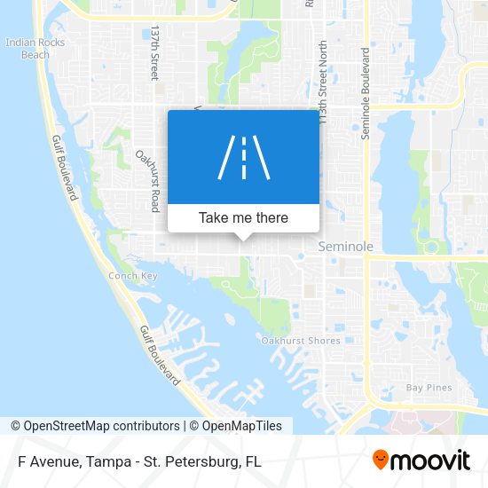 Mapa de F Avenue