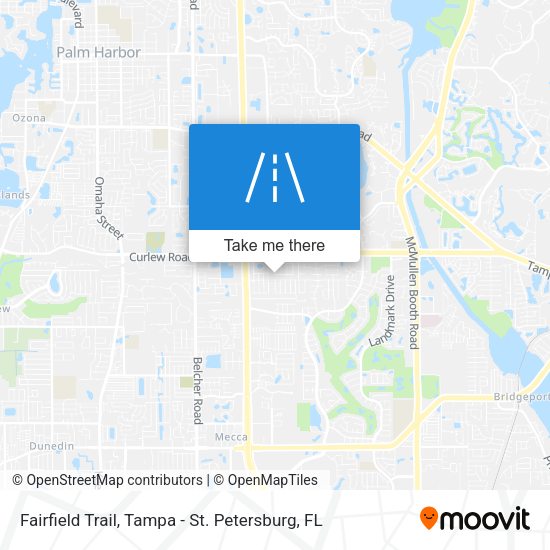 Fairfield Trail map