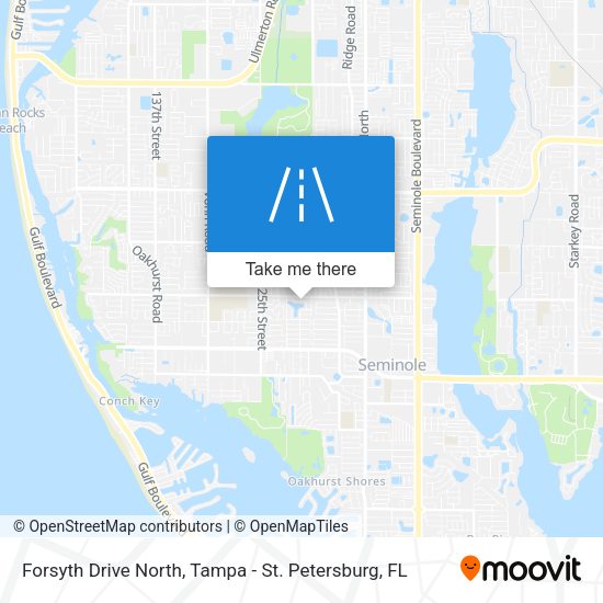 Mapa de Forsyth Drive North