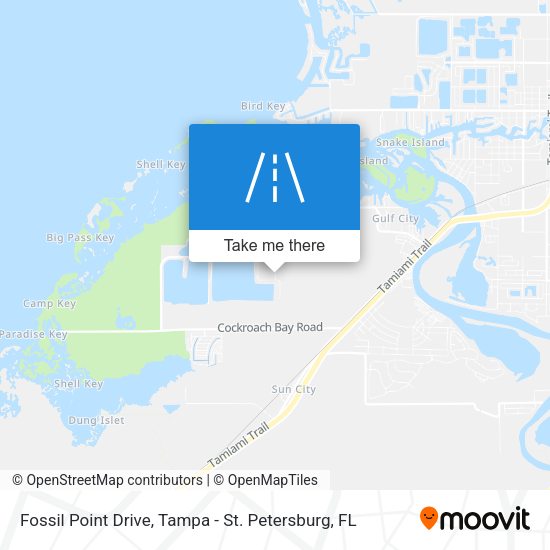 Mapa de Fossil Point Drive