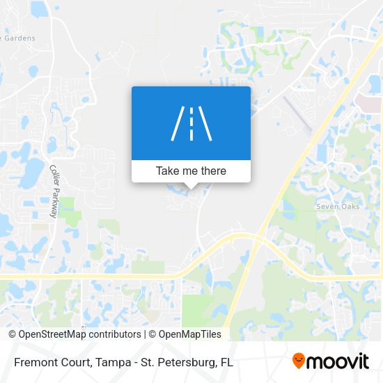 Fremont Court map
