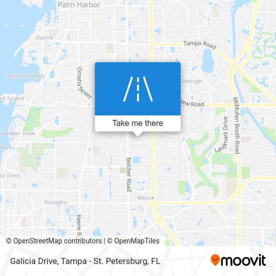 Mapa de Galicia Drive