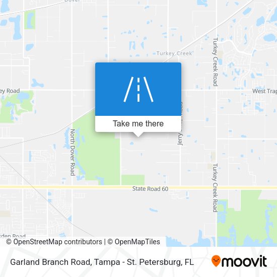 Mapa de Garland Branch Road