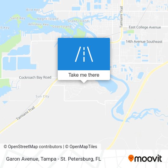 Garon Avenue map