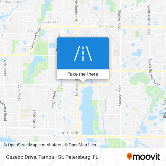 Gazebo Drive map