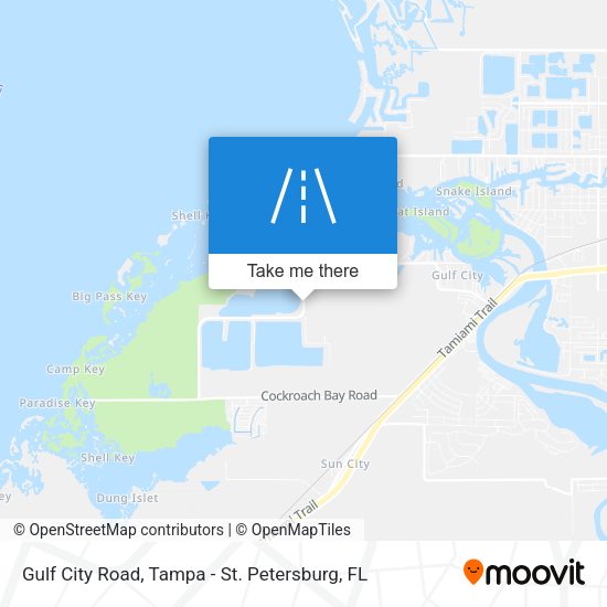 Mapa de Gulf City Road