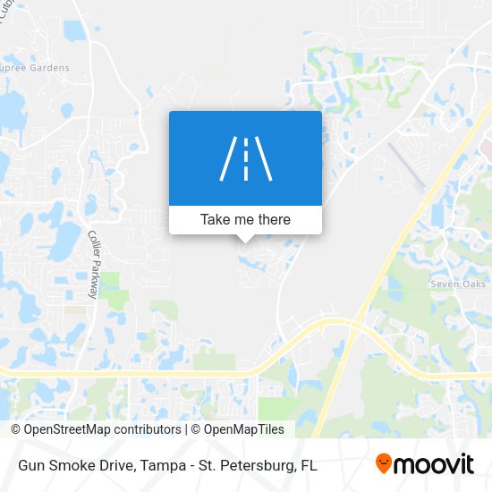 Gun Smoke Drive map