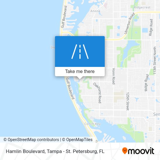 Hamlin Boulevard map