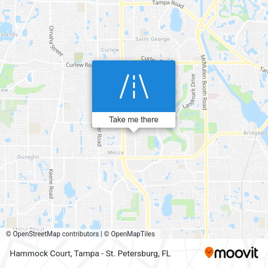 Hammock Court map