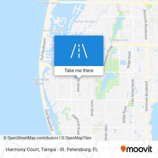 Mapa de Harmony Court