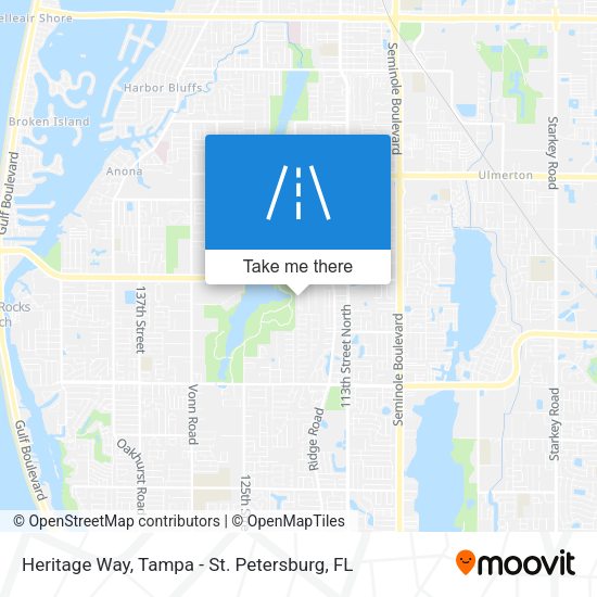 Heritage Way map