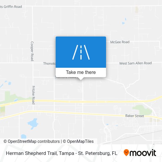 Herman Shepherd Trail map