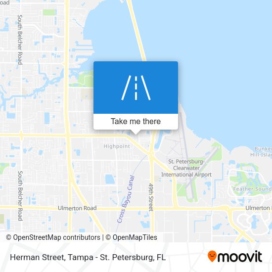 Herman Street map