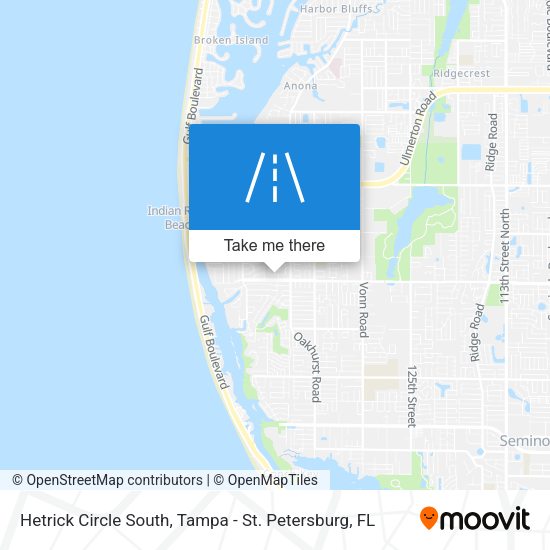 Mapa de Hetrick Circle South