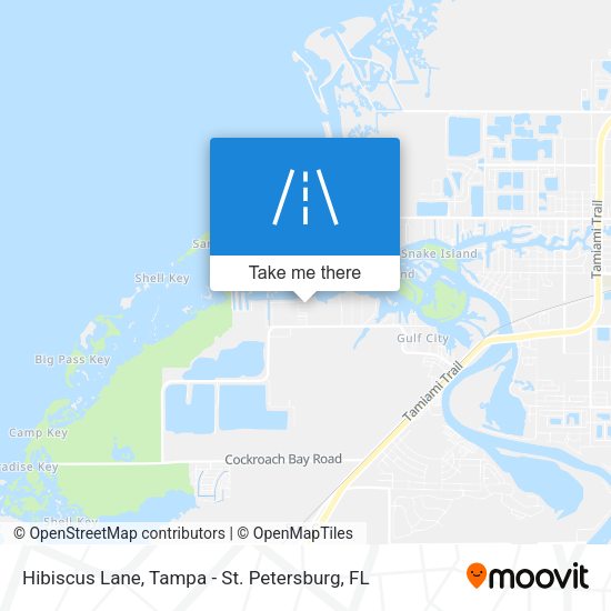 Hibiscus Lane map