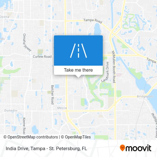 India Drive map
