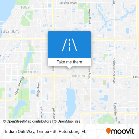Mapa de Indian Oak Way