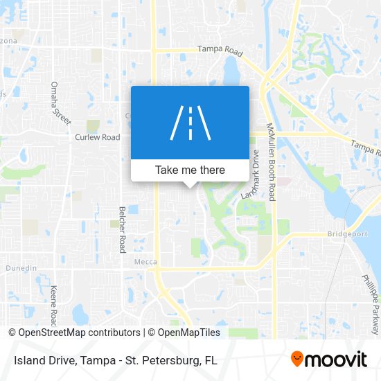Island Drive map