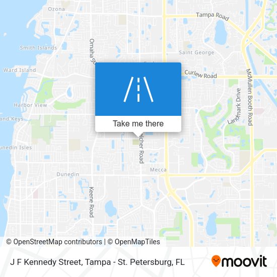 J F Kennedy Street map