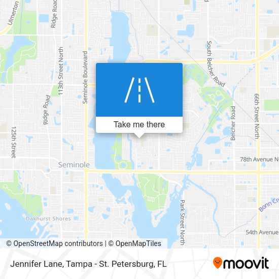 Jennifer Lane map