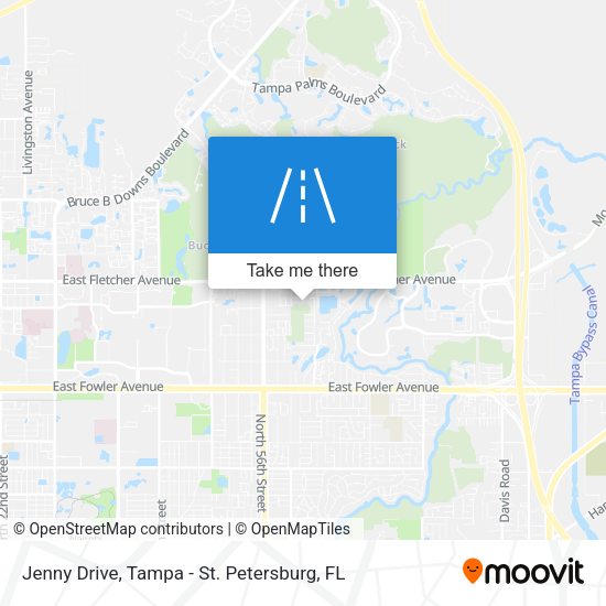 Jenny Drive map
