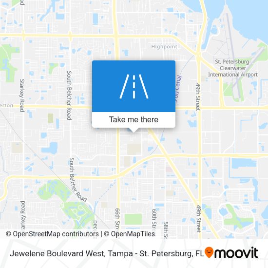 Jewelene Boulevard West map