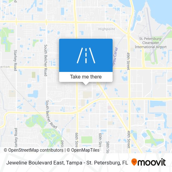 Jeweline Boulevard East map