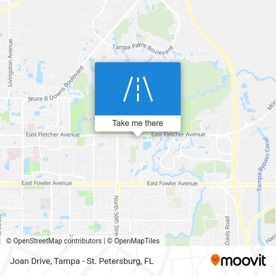 Mapa de Joan Drive