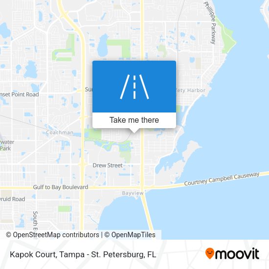 Kapok Court map