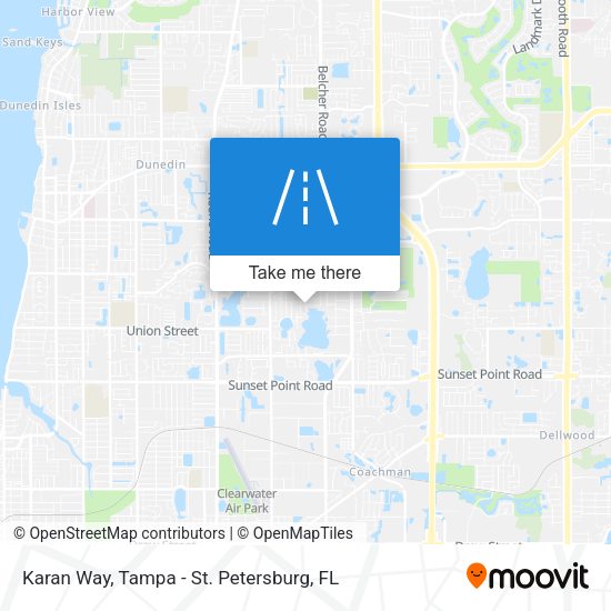 Karan Way map