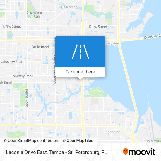Mapa de Laconia Drive East