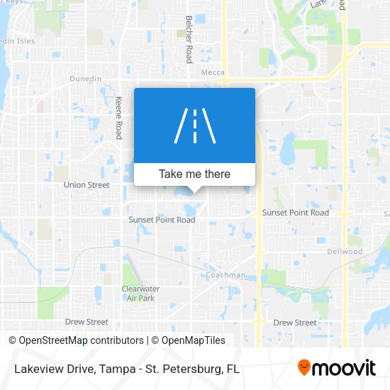 Lakeview Drive map