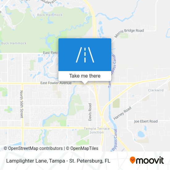 Lamplighter Lane map
