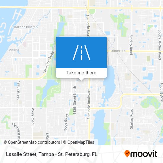 Mapa de Lasalle Street