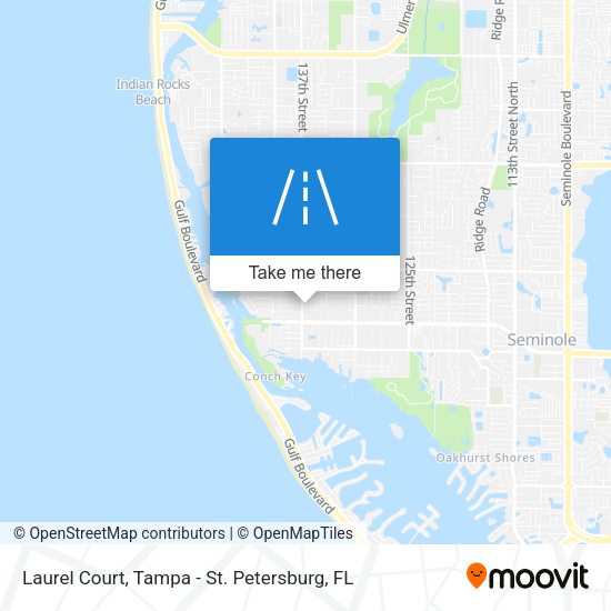 Laurel Court map