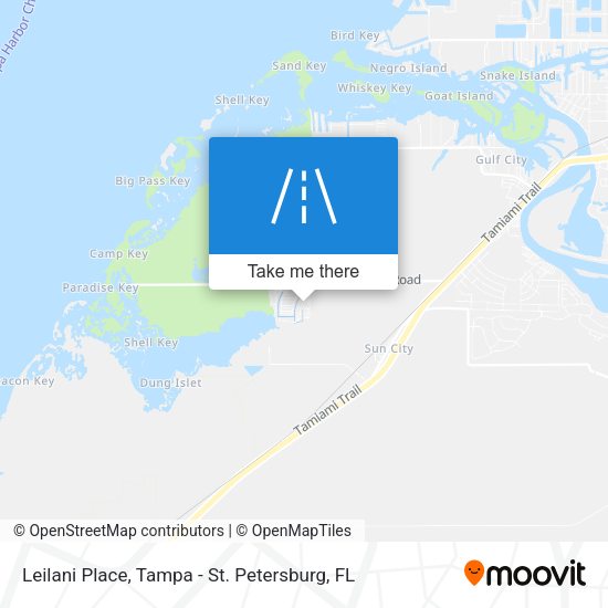 Mapa de Leilani Place