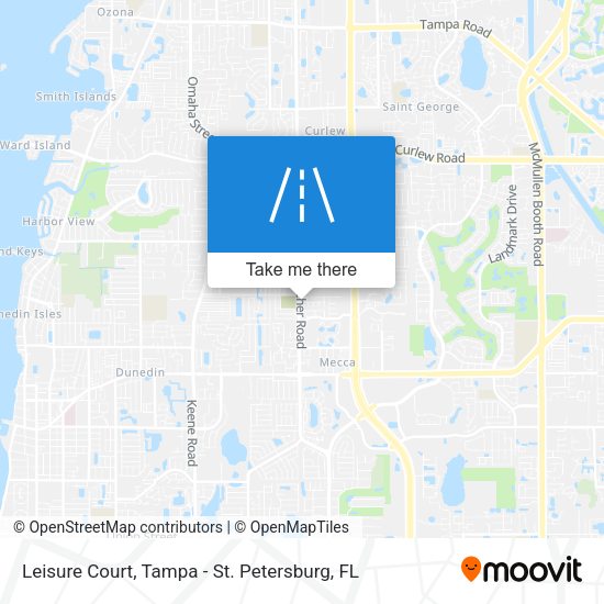 Mapa de Leisure Court