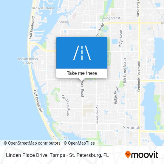 Linden Place Drive map